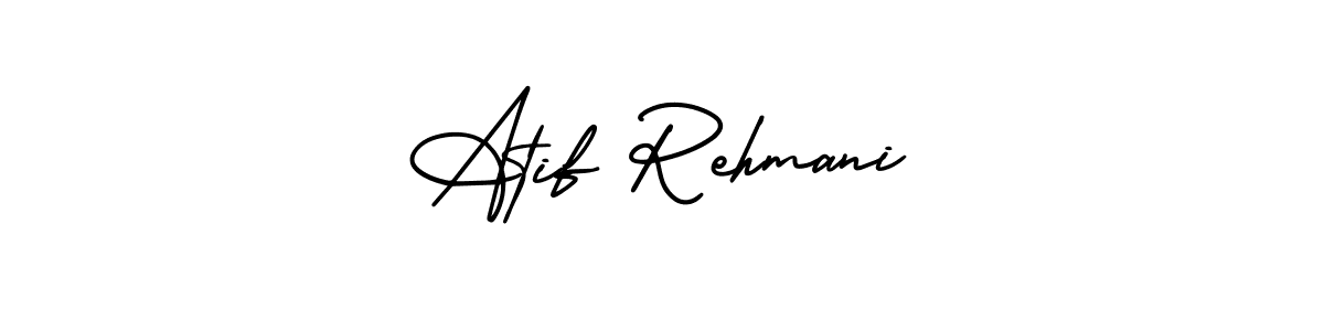 You can use this online signature creator to create a handwritten signature for the name Atif Rehmani. This is the best online autograph maker. Atif Rehmani signature style 3 images and pictures png