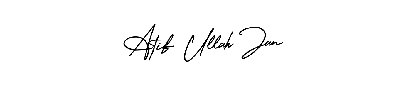 Also we have Atif Ullah Jan name is the best signature style. Create professional handwritten signature collection using AmerikaSignatureDemo-Regular autograph style. Atif Ullah Jan signature style 3 images and pictures png