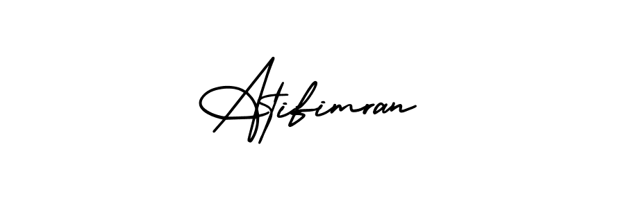 AmerikaSignatureDemo-Regular is a professional signature style that is perfect for those who want to add a touch of class to their signature. It is also a great choice for those who want to make their signature more unique. Get Atifimran name to fancy signature for free. Atifimran signature style 3 images and pictures png