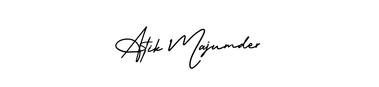 How to Draw Atik Majumder signature style? AmerikaSignatureDemo-Regular is a latest design signature styles for name Atik Majumder. Atik Majumder signature style 3 images and pictures png