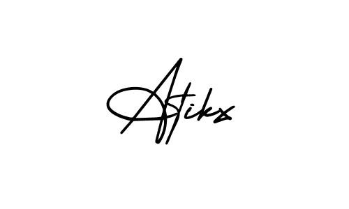 AmerikaSignatureDemo-Regular is a professional signature style that is perfect for those who want to add a touch of class to their signature. It is also a great choice for those who want to make their signature more unique. Get Atikx name to fancy signature for free. Atikx signature style 3 images and pictures png