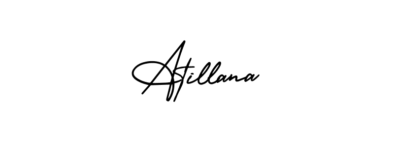 Also You can easily find your signature by using the search form. We will create Atillana name handwritten signature images for you free of cost using AmerikaSignatureDemo-Regular sign style. Atillana signature style 3 images and pictures png