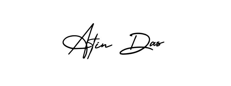 How to make Atin Das signature? AmerikaSignatureDemo-Regular is a professional autograph style. Create handwritten signature for Atin Das name. Atin Das signature style 3 images and pictures png