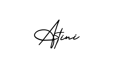 Make a beautiful signature design for name Atini. Use this online signature maker to create a handwritten signature for free. Atini signature style 3 images and pictures png