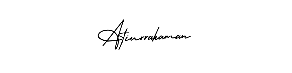 Best and Professional Signature Style for Atiurrahaman. AmerikaSignatureDemo-Regular Best Signature Style Collection. Atiurrahaman signature style 3 images and pictures png