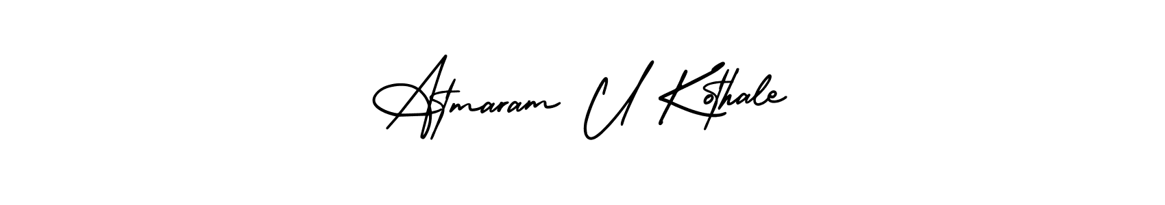Here are the top 10 professional signature styles for the name Atmaram U Kothale. These are the best autograph styles you can use for your name. Atmaram U Kothale signature style 3 images and pictures png