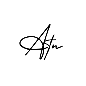 Create a beautiful signature design for name Atn. With this signature (AmerikaSignatureDemo-Regular) fonts, you can make a handwritten signature for free. Atn signature style 3 images and pictures png