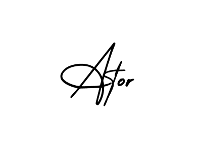 Once you've used our free online signature maker to create your best signature AmerikaSignatureDemo-Regular style, it's time to enjoy all of the benefits that Ator name signing documents. Ator signature style 3 images and pictures png
