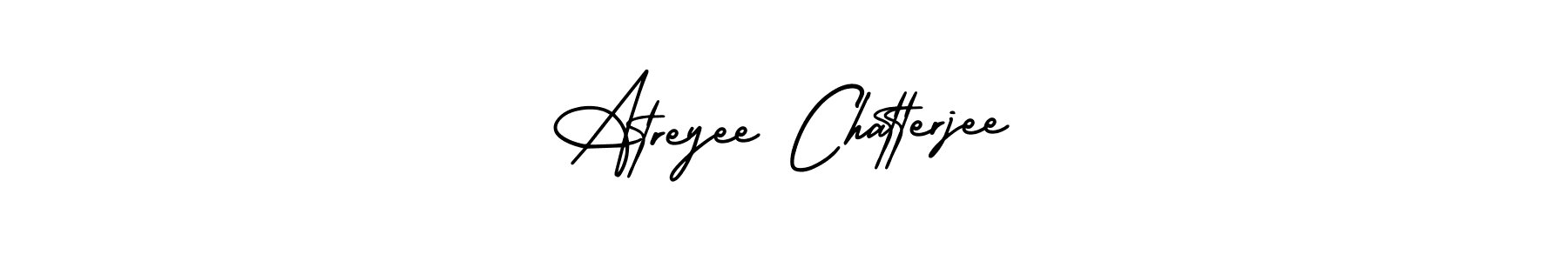 Best and Professional Signature Style for Atreyee Chatterjee. AmerikaSignatureDemo-Regular Best Signature Style Collection. Atreyee Chatterjee signature style 3 images and pictures png