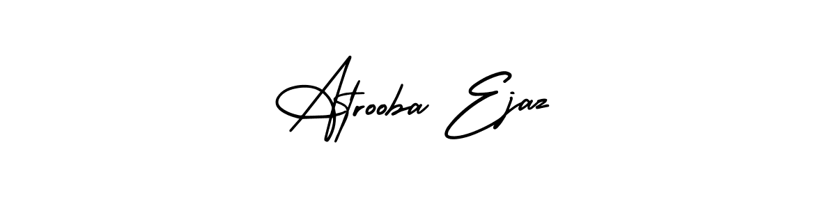 See photos of Atrooba Ejaz official signature by Spectra . Check more albums & portfolios. Read reviews & check more about AmerikaSignatureDemo-Regular font. Atrooba Ejaz signature style 3 images and pictures png