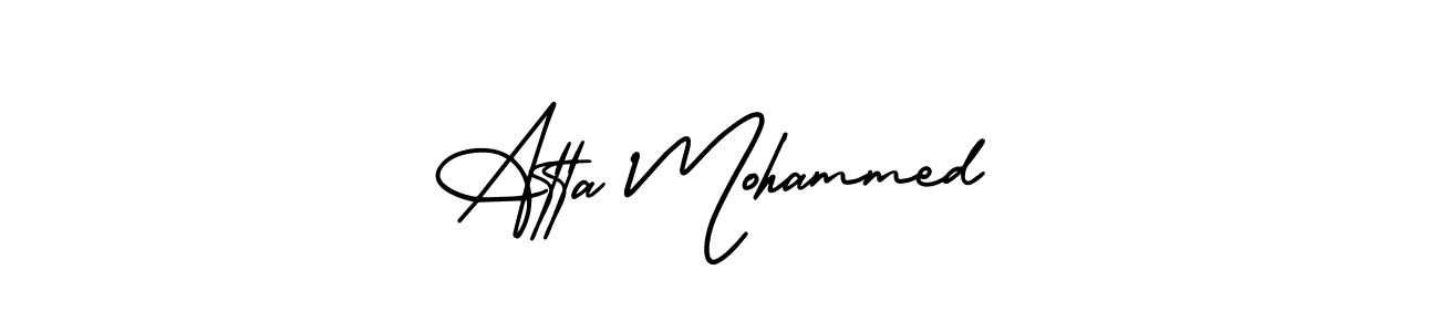 Once you've used our free online signature maker to create your best signature AmerikaSignatureDemo-Regular style, it's time to enjoy all of the benefits that Atta Mohammed name signing documents. Atta Mohammed signature style 3 images and pictures png