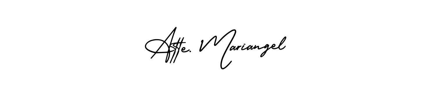 Once you've used our free online signature maker to create your best signature AmerikaSignatureDemo-Regular style, it's time to enjoy all of the benefits that Atte. Mariangel name signing documents. Atte. Mariangel signature style 3 images and pictures png