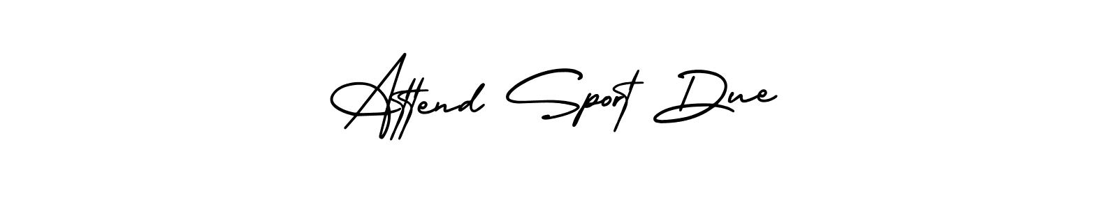 Similarly AmerikaSignatureDemo-Regular is the best handwritten signature design. Signature creator online .You can use it as an online autograph creator for name Attend Sport Due. Attend Sport Due signature style 3 images and pictures png