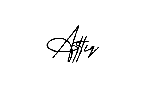 Also we have Attiq name is the best signature style. Create professional handwritten signature collection using AmerikaSignatureDemo-Regular autograph style. Attiq signature style 3 images and pictures png