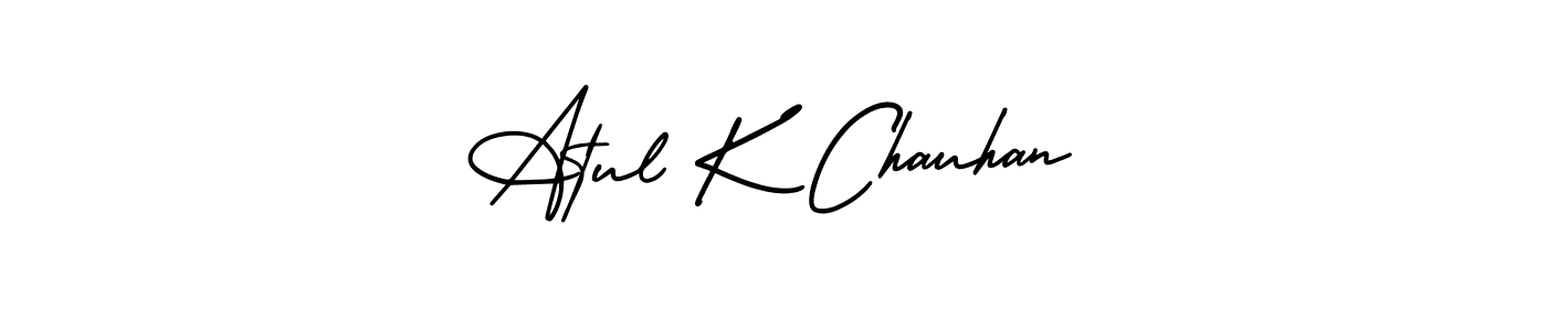 if you are searching for the best signature style for your name Atul K Chauhan. so please give up your signature search. here we have designed multiple signature styles  using AmerikaSignatureDemo-Regular. Atul K Chauhan signature style 3 images and pictures png