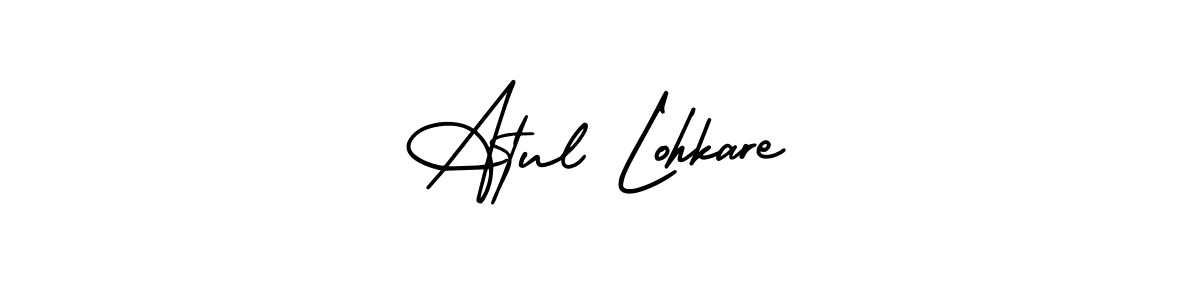 Make a beautiful signature design for name Atul Lohkare. Use this online signature maker to create a handwritten signature for free. Atul Lohkare signature style 3 images and pictures png