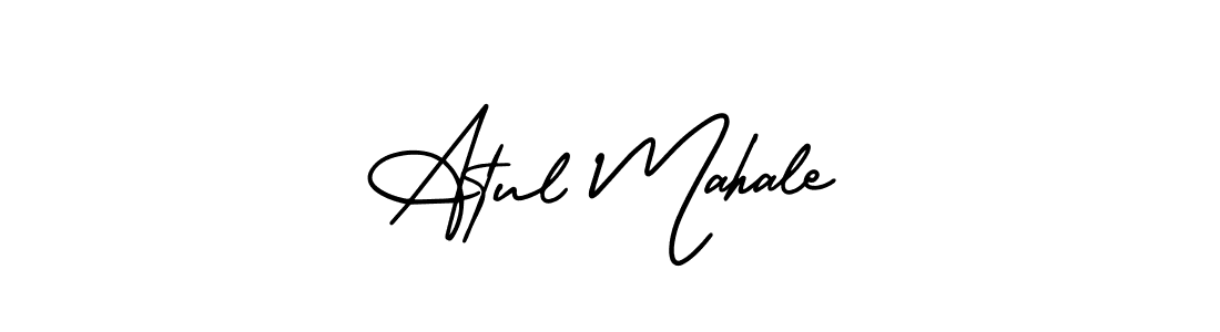 Also we have Atul Mahale name is the best signature style. Create professional handwritten signature collection using AmerikaSignatureDemo-Regular autograph style. Atul Mahale signature style 3 images and pictures png