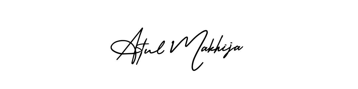 Make a beautiful signature design for name Atul Makhija. Use this online signature maker to create a handwritten signature for free. Atul Makhija signature style 3 images and pictures png