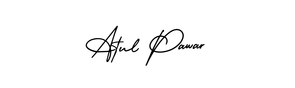 How to make Atul Pawar signature? AmerikaSignatureDemo-Regular is a professional autograph style. Create handwritten signature for Atul Pawar name. Atul Pawar signature style 3 images and pictures png