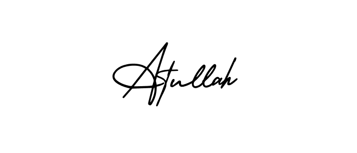if you are searching for the best signature style for your name Atullah. so please give up your signature search. here we have designed multiple signature styles  using AmerikaSignatureDemo-Regular. Atullah signature style 3 images and pictures png