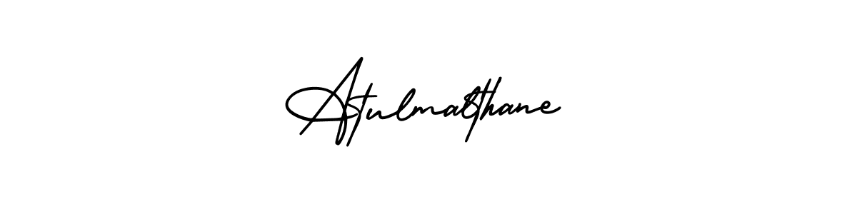 You should practise on your own different ways (AmerikaSignatureDemo-Regular) to write your name (Atulmalthane) in signature. don't let someone else do it for you. Atulmalthane signature style 3 images and pictures png