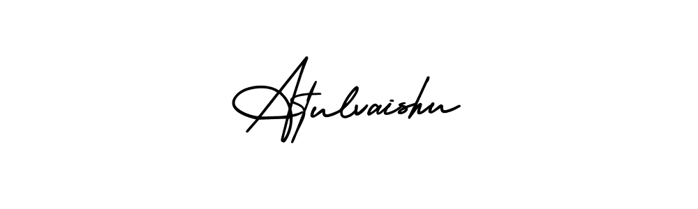 AmerikaSignatureDemo-Regular is a professional signature style that is perfect for those who want to add a touch of class to their signature. It is also a great choice for those who want to make their signature more unique. Get Atulvaishu name to fancy signature for free. Atulvaishu signature style 3 images and pictures png