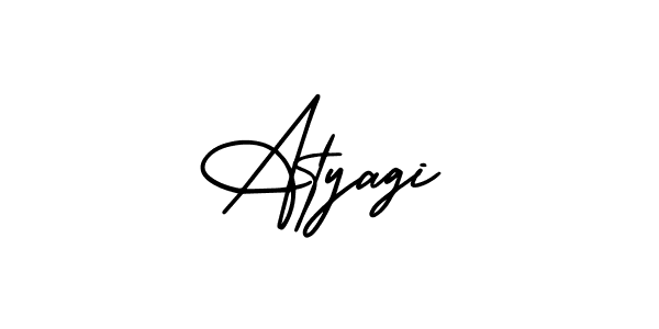 You can use this online signature creator to create a handwritten signature for the name Atyagi. This is the best online autograph maker. Atyagi signature style 3 images and pictures png