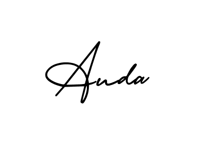 Best and Professional Signature Style for Auda. AmerikaSignatureDemo-Regular Best Signature Style Collection. Auda signature style 3 images and pictures png