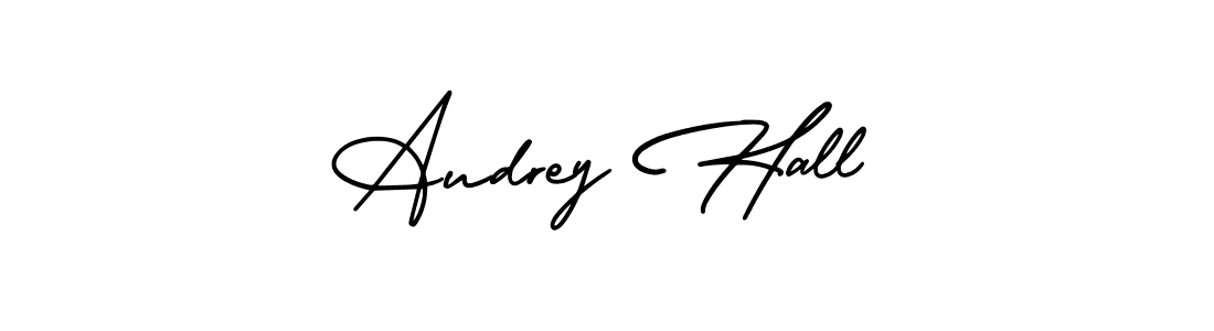 Best and Professional Signature Style for Audrey Hall. AmerikaSignatureDemo-Regular Best Signature Style Collection. Audrey Hall signature style 3 images and pictures png