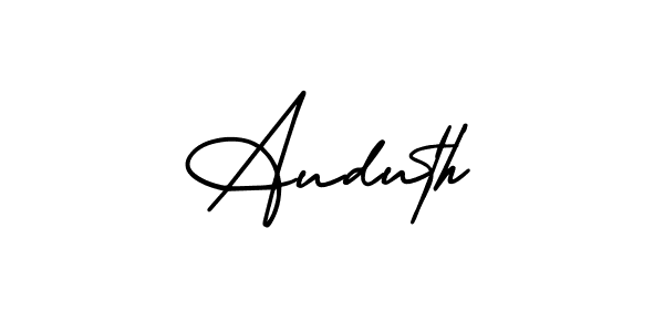 Also we have Auduth name is the best signature style. Create professional handwritten signature collection using AmerikaSignatureDemo-Regular autograph style. Auduth signature style 3 images and pictures png