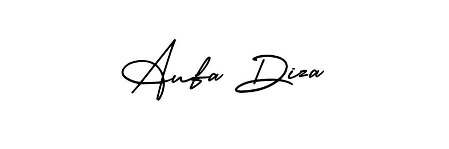 Once you've used our free online signature maker to create your best signature AmerikaSignatureDemo-Regular style, it's time to enjoy all of the benefits that Aufa Diza name signing documents. Aufa Diza signature style 3 images and pictures png