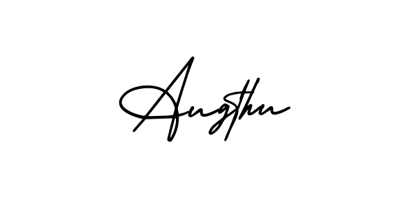 Make a beautiful signature design for name Augthu. Use this online signature maker to create a handwritten signature for free. Augthu signature style 3 images and pictures png