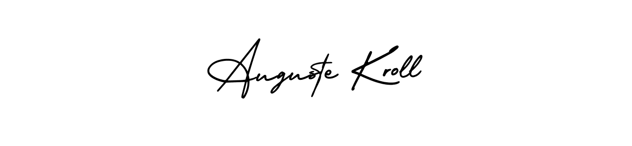 if you are searching for the best signature style for your name Auguste Kroll. so please give up your signature search. here we have designed multiple signature styles  using AmerikaSignatureDemo-Regular. Auguste Kroll signature style 3 images and pictures png