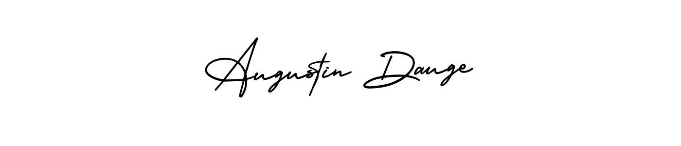 Similarly AmerikaSignatureDemo-Regular is the best handwritten signature design. Signature creator online .You can use it as an online autograph creator for name Augustin Dauge. Augustin Dauge signature style 3 images and pictures png