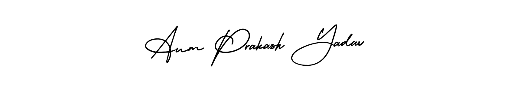 Once you've used our free online signature maker to create your best signature AmerikaSignatureDemo-Regular style, it's time to enjoy all of the benefits that Aum Prakash Yadav name signing documents. Aum Prakash Yadav signature style 3 images and pictures png