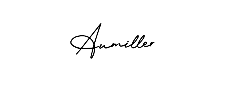 Design your own signature with our free online signature maker. With this signature software, you can create a handwritten (AmerikaSignatureDemo-Regular) signature for name Aumiller. Aumiller signature style 3 images and pictures png