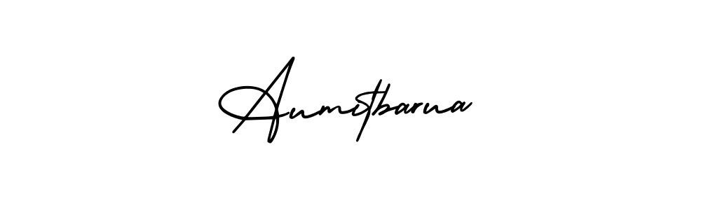 This is the best signature style for the Aumitbarua name. Also you like these signature font (AmerikaSignatureDemo-Regular). Mix name signature. Aumitbarua signature style 3 images and pictures png