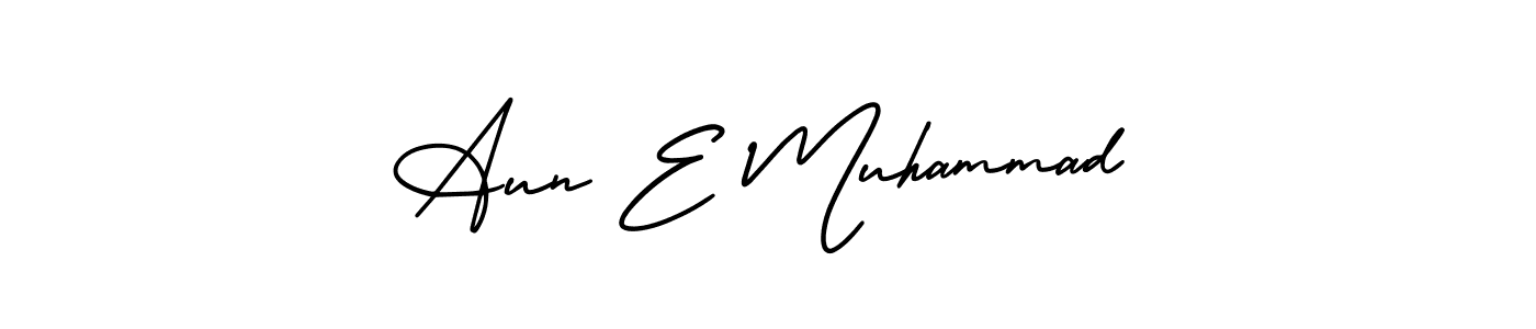 Check out images of Autograph of Aun E Muhammad name. Actor Aun E Muhammad Signature Style. AmerikaSignatureDemo-Regular is a professional sign style online. Aun E Muhammad signature style 3 images and pictures png