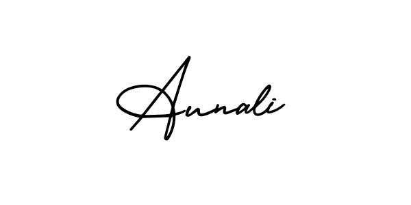 AmerikaSignatureDemo-Regular is a professional signature style that is perfect for those who want to add a touch of class to their signature. It is also a great choice for those who want to make their signature more unique. Get Aunali name to fancy signature for free. Aunali signature style 3 images and pictures png