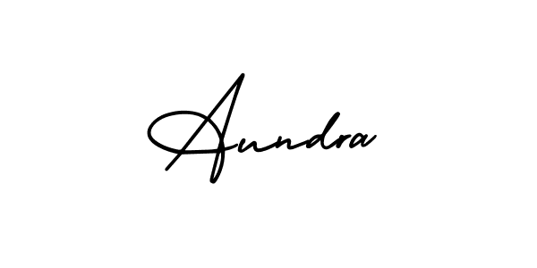 Best and Professional Signature Style for Aundra. AmerikaSignatureDemo-Regular Best Signature Style Collection. Aundra signature style 3 images and pictures png
