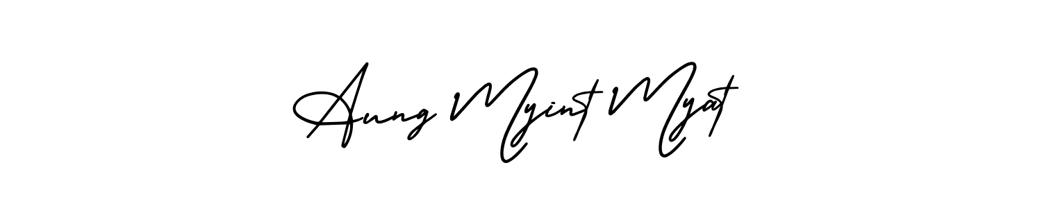 Best and Professional Signature Style for Aung Myint Myat. AmerikaSignatureDemo-Regular Best Signature Style Collection. Aung Myint Myat signature style 3 images and pictures png