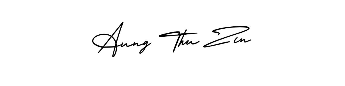 Best and Professional Signature Style for Aung Thu Zin. AmerikaSignatureDemo-Regular Best Signature Style Collection. Aung Thu Zin signature style 3 images and pictures png