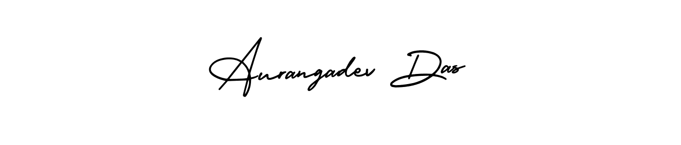 Use a signature maker to create a handwritten signature online. With this signature software, you can design (AmerikaSignatureDemo-Regular) your own signature for name Aurangadev Das. Aurangadev Das signature style 3 images and pictures png