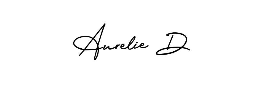 This is the best signature style for the Aurelie D name. Also you like these signature font (AmerikaSignatureDemo-Regular). Mix name signature. Aurelie D signature style 3 images and pictures png