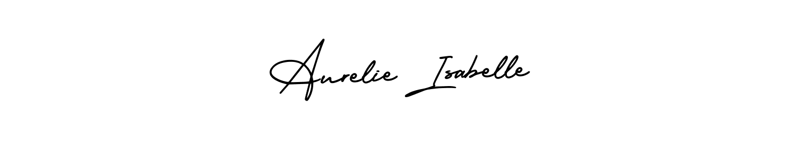 Similarly AmerikaSignatureDemo-Regular is the best handwritten signature design. Signature creator online .You can use it as an online autograph creator for name Aurelie Isabelle. Aurelie Isabelle signature style 3 images and pictures png