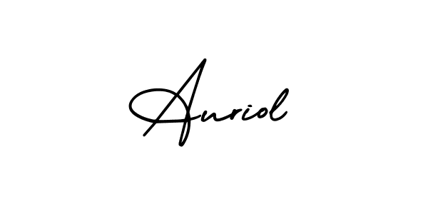 Create a beautiful signature design for name Auriol. With this signature (AmerikaSignatureDemo-Regular) fonts, you can make a handwritten signature for free. Auriol signature style 3 images and pictures png