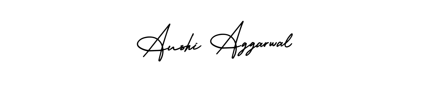Also You can easily find your signature by using the search form. We will create Aushi Aggarwal name handwritten signature images for you free of cost using AmerikaSignatureDemo-Regular sign style. Aushi Aggarwal signature style 3 images and pictures png