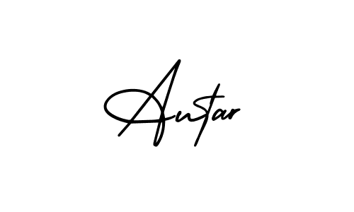 Make a beautiful signature design for name Autar. Use this online signature maker to create a handwritten signature for free. Autar signature style 3 images and pictures png