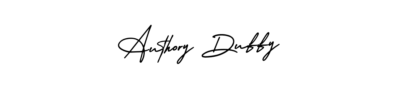 Here are the top 10 professional signature styles for the name Authory Duffy. These are the best autograph styles you can use for your name. Authory Duffy signature style 3 images and pictures png