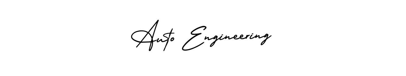 You should practise on your own different ways (AmerikaSignatureDemo-Regular) to write your name (Auto Engineering) in signature. don't let someone else do it for you. Auto Engineering signature style 3 images and pictures png